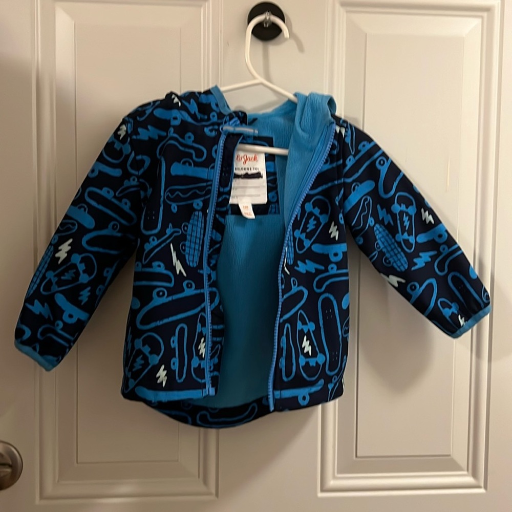 Cat & Jack size 18 month boys rain jacket
